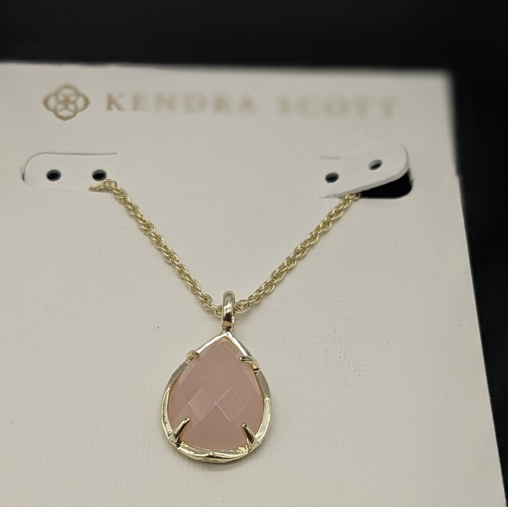 Kendra Scott Teardrop Pendant Necklace